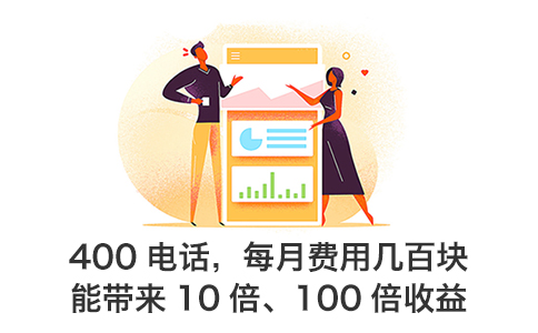 400电话是企业市场营销中发挥重要作用的增值产品